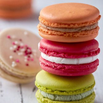 Macarons Melon Cassis Anis